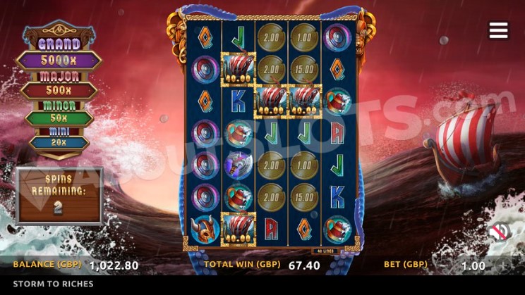 recensione slot Storm to Riches