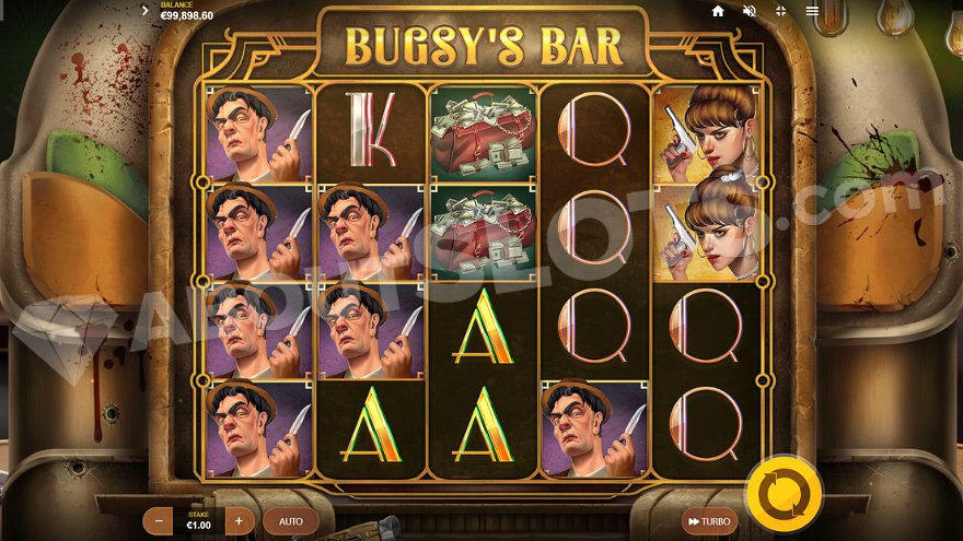 recensione slot Bugsy's Bar