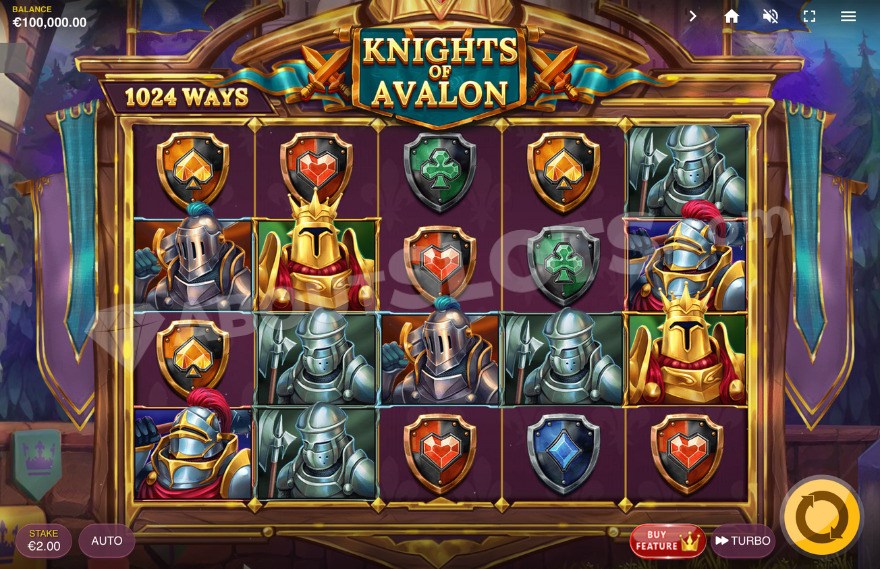 recensione slot Knights of Avalon