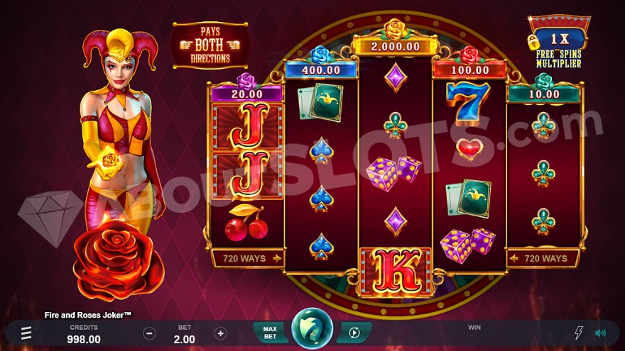 recensione slot Fire and Roses Joker