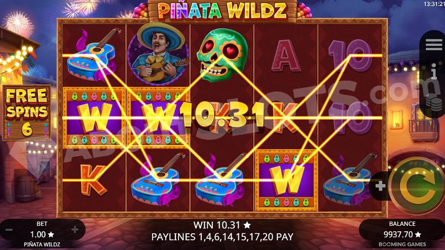 recensione slot Piñata Wildz
