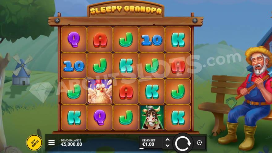 recensione slot Sleepy Grandpa