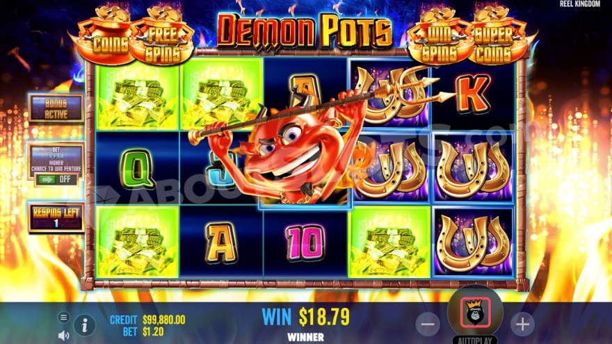 slot Demon Pots - Giri gratis