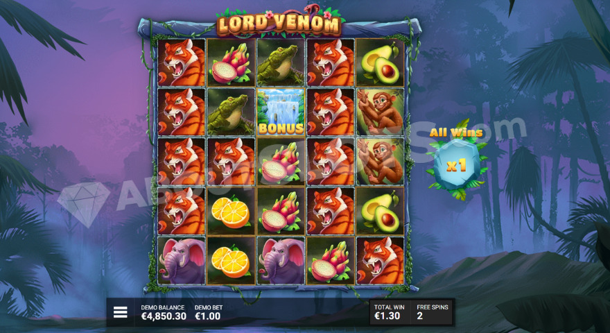 slot Lord Venom - Gioco bonus