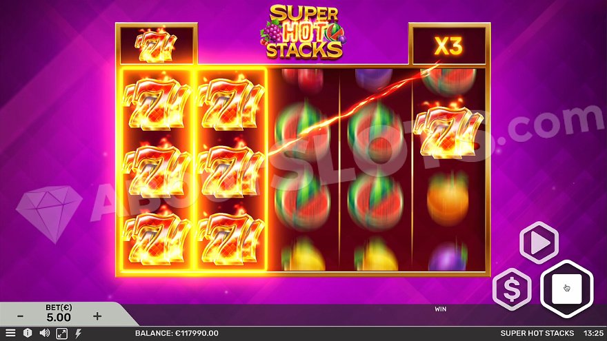 slot Super Hot Stacks - Funzione Super Hot Stacks