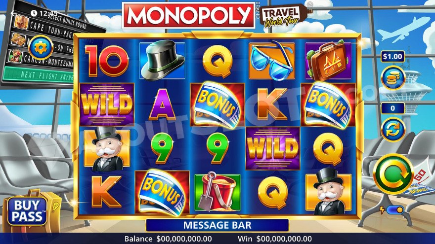 recensione slot Monopoly Travel World Tour