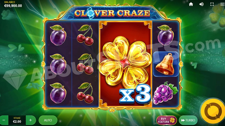 slot Clover Craze - Trifoglio d'oro x3