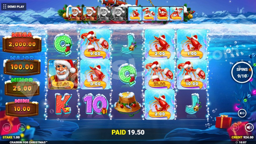 slot Crabbin' for Christmas - Giri Gratis