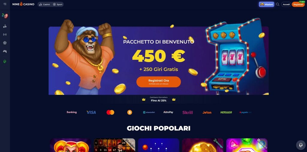 Nine Casino Italia