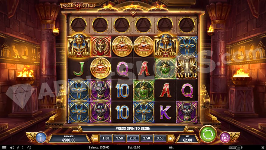 recensione slot Tomb of Gold