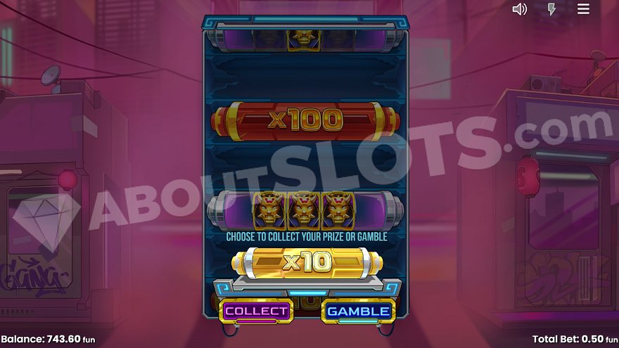 slot Samurai's Katana - Funzione Gamble