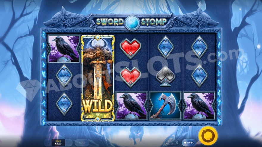 slot Sword Stomp - Simbolo Wild espanso