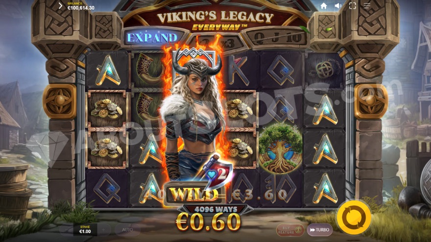slot Viking’s Legacy Everyway - Simbolo Wild