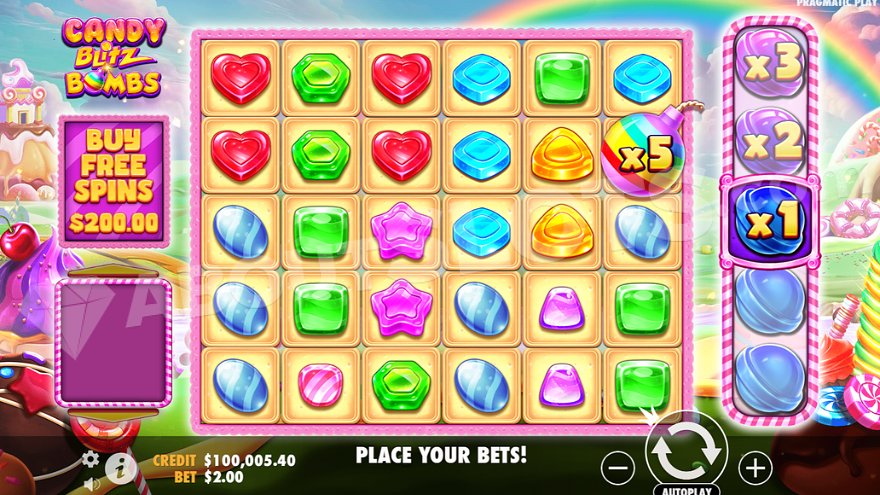 recensione slot Candy Blitz Bombs